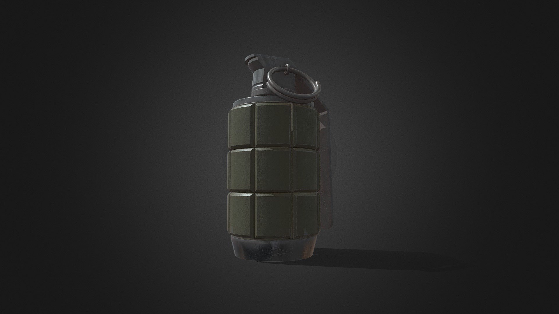 Warhammer 40k space marine grenade Download Free 3D model by Colin