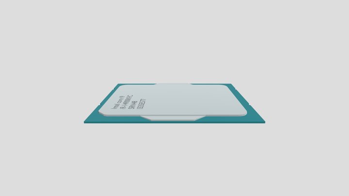 I9 14900kfc 3D Model