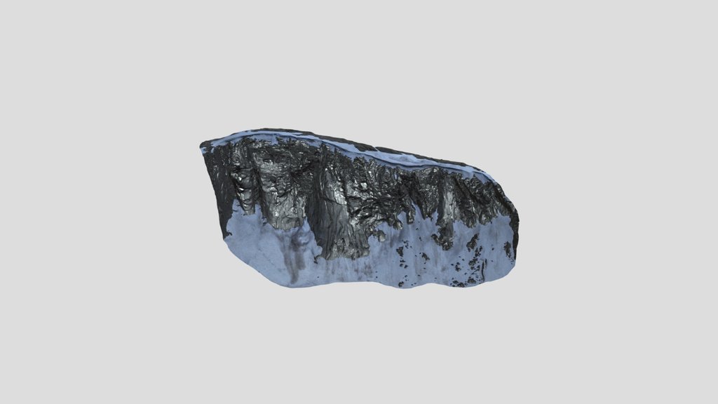 Large Rocky Mountain Cliff Photoscan