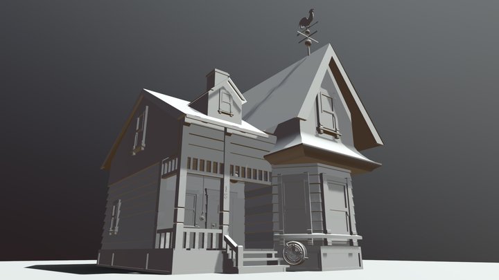 Carl's House UP 3D Model
