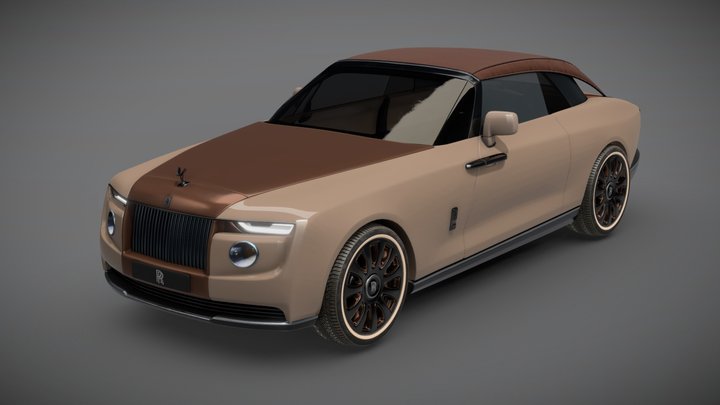 Rolls Royce BoatTail 3D Model