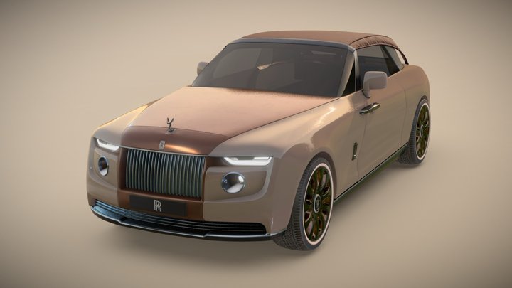 Rolls Royce BoatTail 3D Model