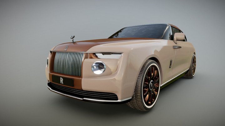 Rolls Royce BoatTail 3D Model