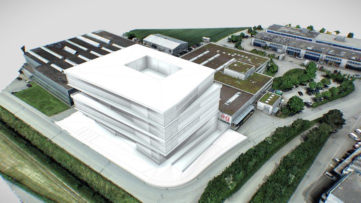 Gewerbepark Lanz II - Oensingen | SO: 3D Model