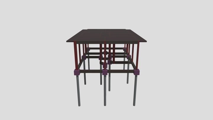Projeto Estrutural - Bariri - AF-2020-12 3D Model