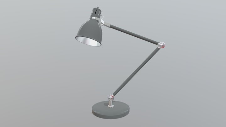 A very nice Lamp. ;) Ikea Desk Lamp #Sweden 3D Model