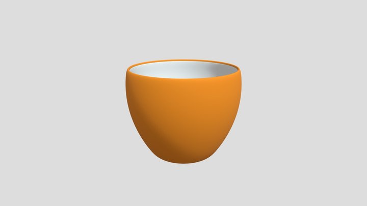 Tea Cup 3D Model