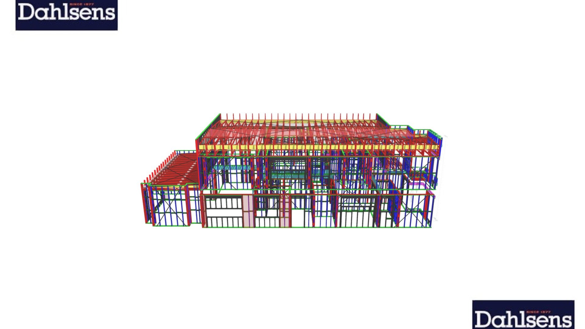 102474-HOUSE- TRUSS 3D - 3D model by Dahlsens [a43c203] - Sketchfab