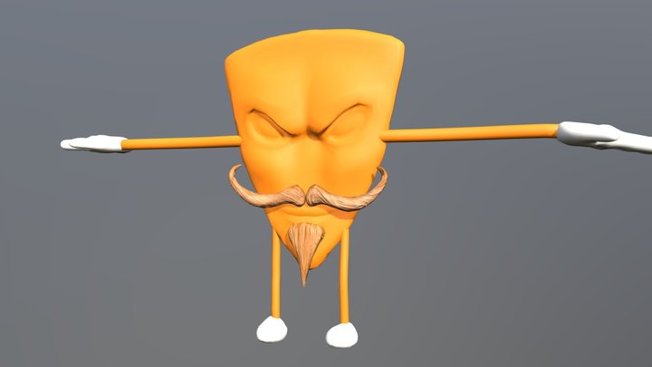 Nacho 3D Model