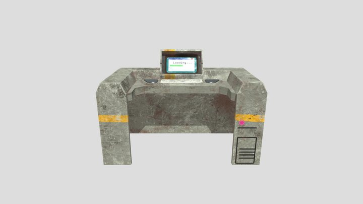 Computer 3D Model