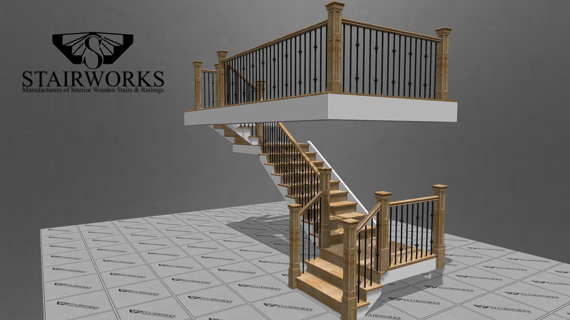 KEA_WEBER RES_RAILING_DESIGN_WHITE STRINGERS - 3D model by STW (@scottu ...