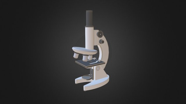 光學顯微鏡的結構 3D Model