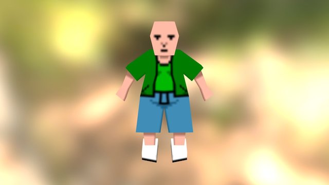 Thug #1 3D Model