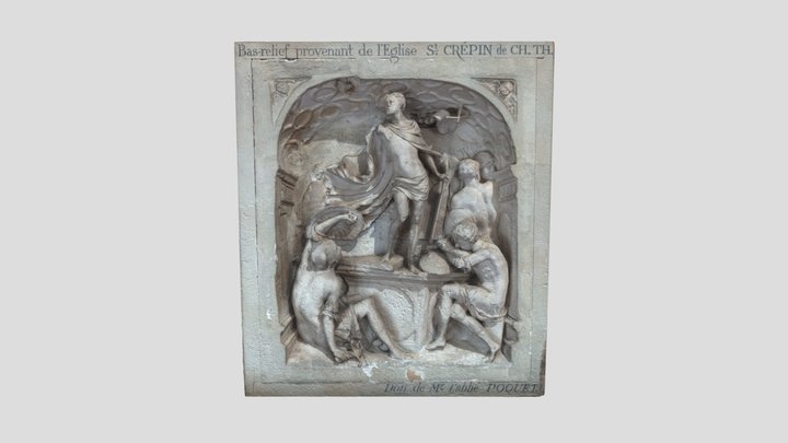 Haut-relief de la Résurrection du Christ 3D Model