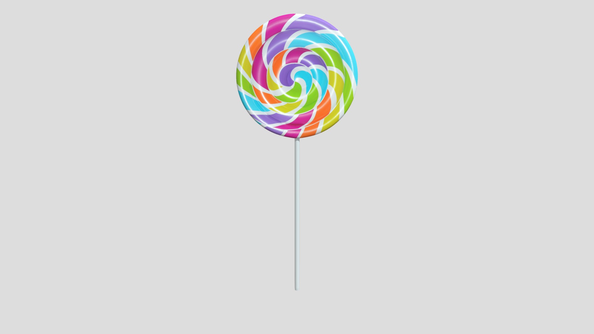3D model Lolli Pop - This is a 3D model of the Lolli Pop. The 3D model is about logo, company name.