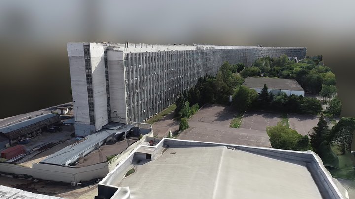 The most longest house in Moscow – Gratis 3D-model STL
