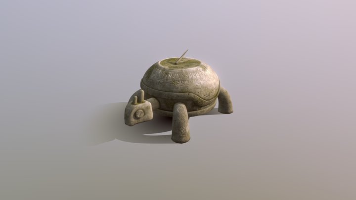 Turtle Sun 3D Model