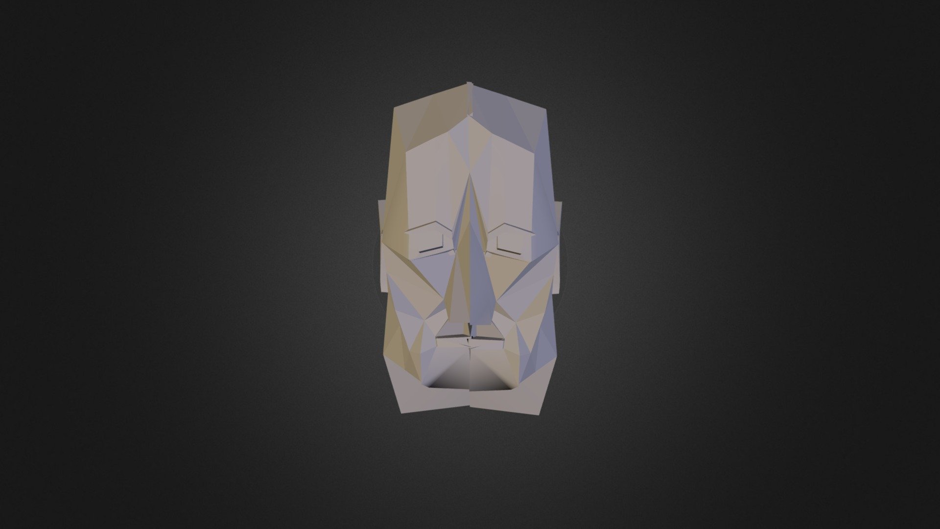 Lowreshead1 — Sketchfab embed 3D viewer