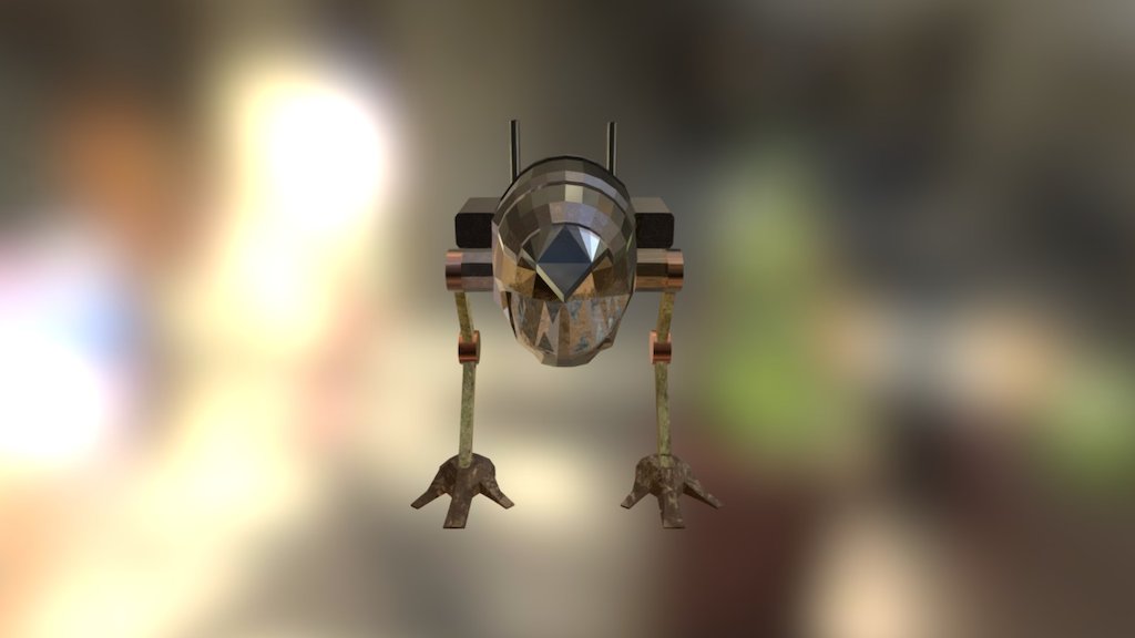 my first steampunk walker
