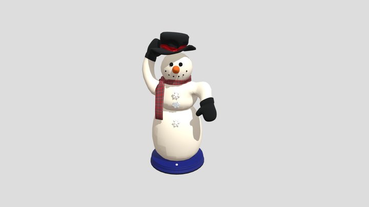 Mr. Snow 3D Model