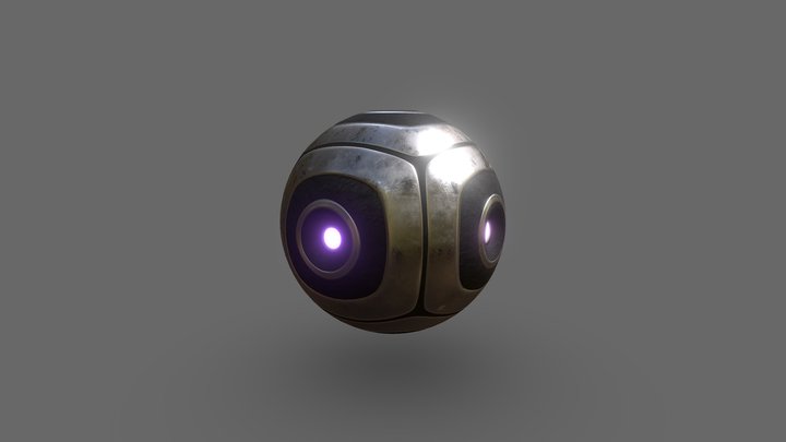 Energy sphere game prop – Free 3D Model STL