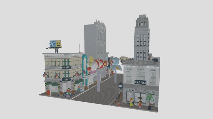 200 Gotham 3D Model