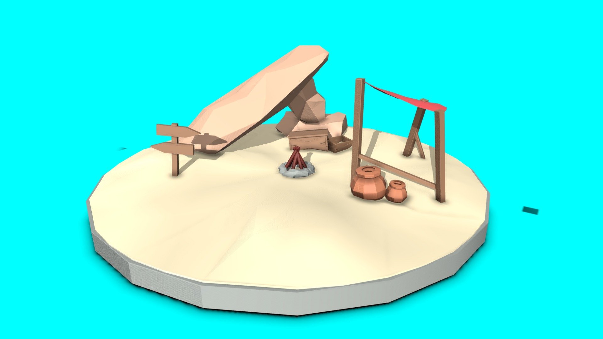 Desert Tiny World