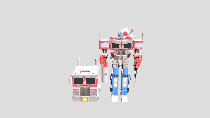 Optimus Pack 3D Model