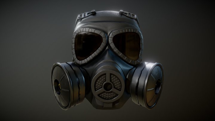 Gas Mask 3D Model