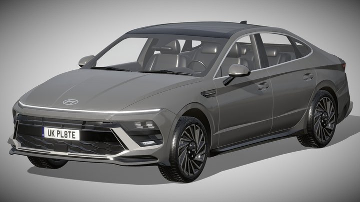 Hyundai Sonata 2024 3D Model
