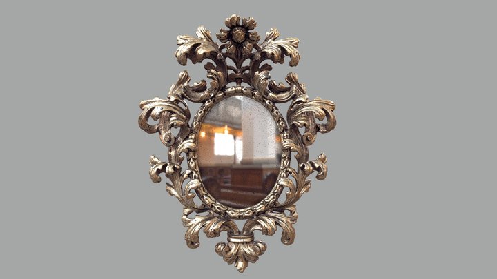 Classic Mirror 3D Model