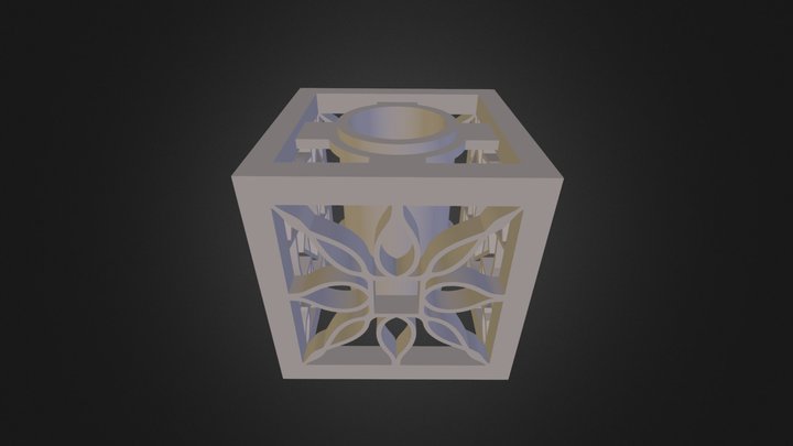 Space Cube 3D Model