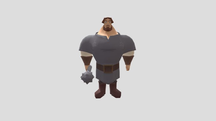 Bogatyr Ilya Muromets 3D Model