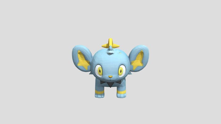 Shinx pokemon 3D Model