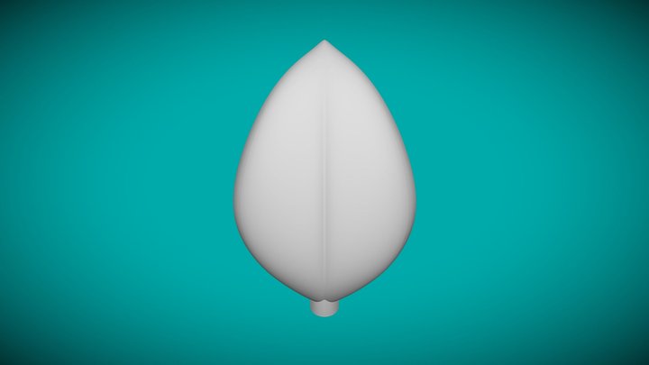 PLANTE RGB FEUILLE 3D Model