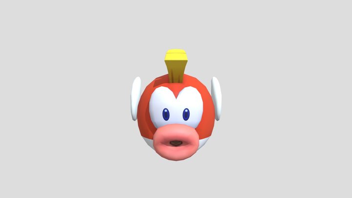 Super Mario 3D World - Cheep Cheep 3D Model