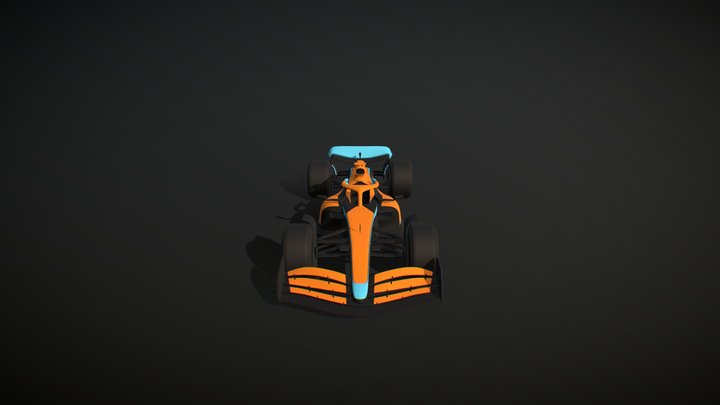 McLarenMCL36 3D Model