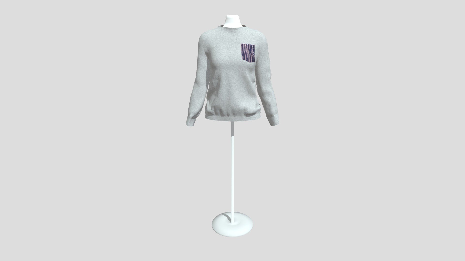 White Diamond Sweat Shirt
