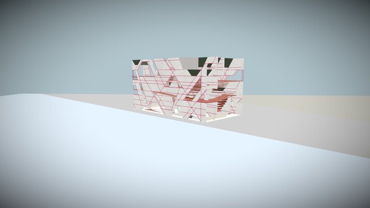 Sun-Breaker Archival Labyrinth 3D Model