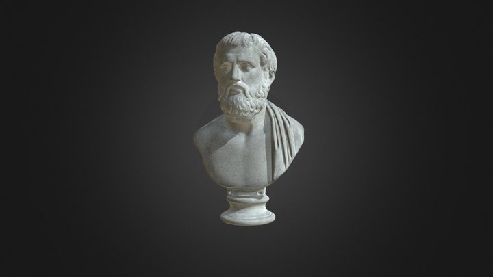 HE805 - Aristotle bust 3D Model