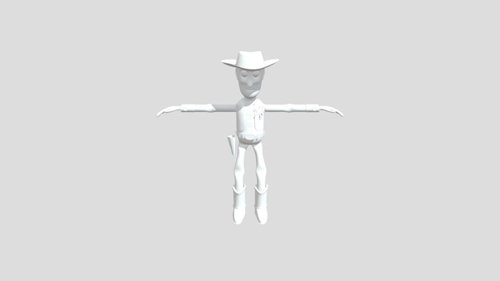 Woody 3D Model