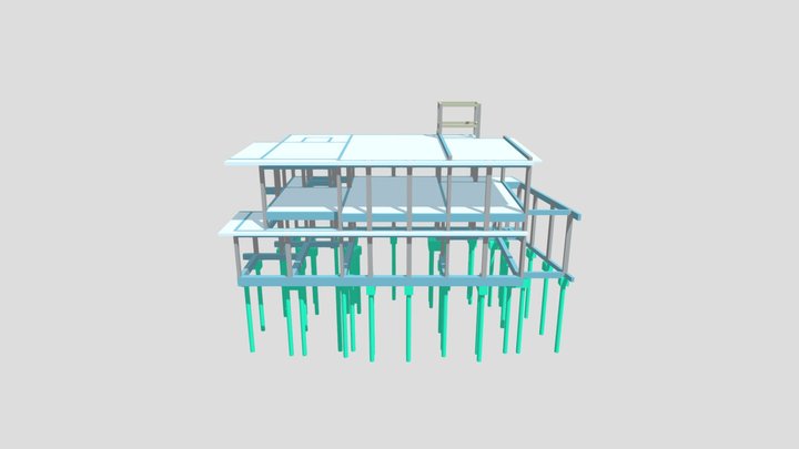 3D ESTRUTURA - FRANCOFEE 3D Model