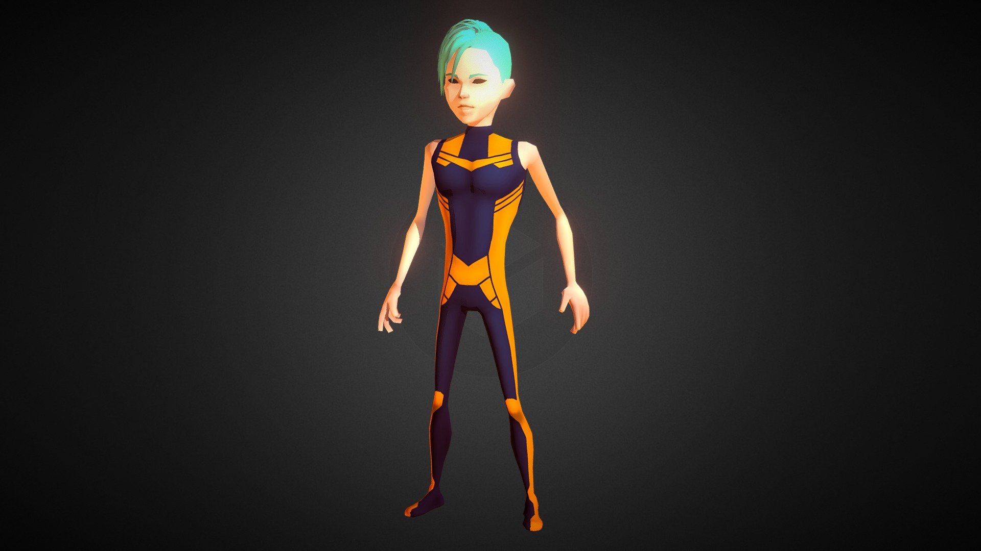 ASTRO - Stylized Sci-Fi Character