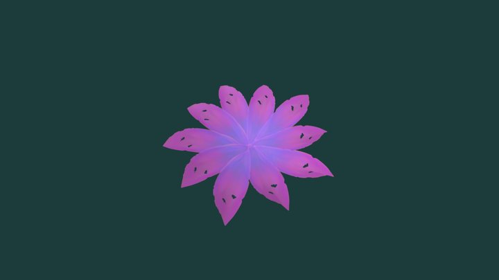 Petal Array 3D Model