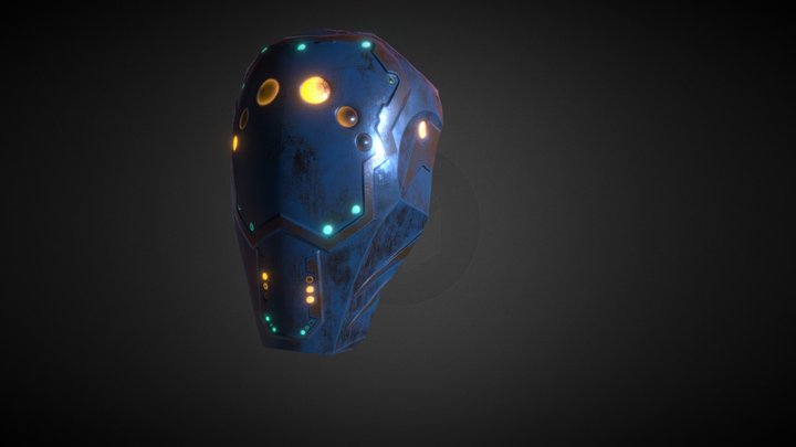Post-apocalyptic or futuristic mask.