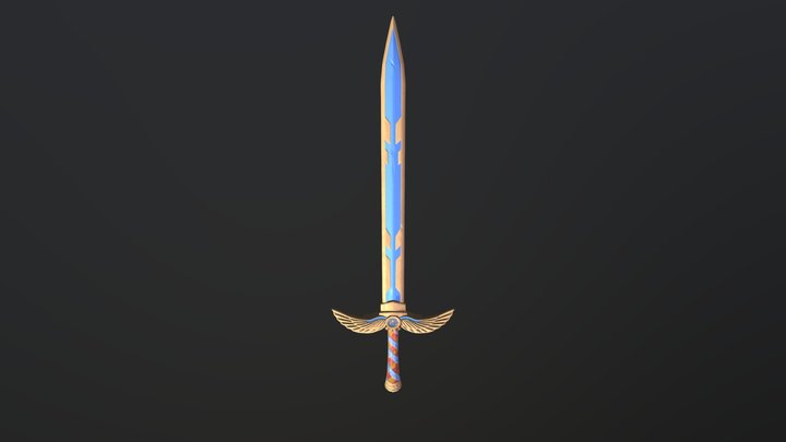 Sword of Horus 3D Model