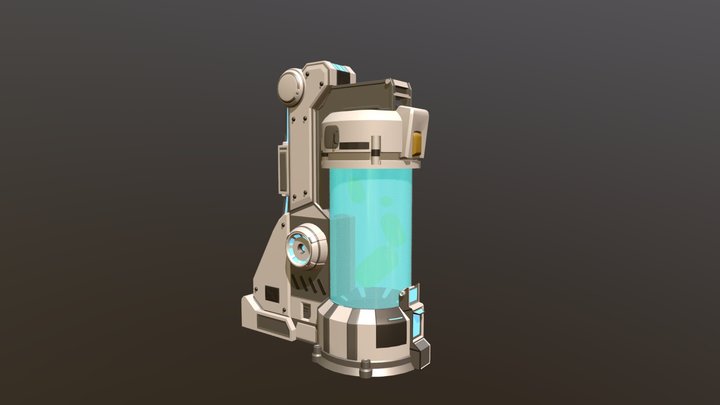 Cryochamber (Draft) 3D Model
