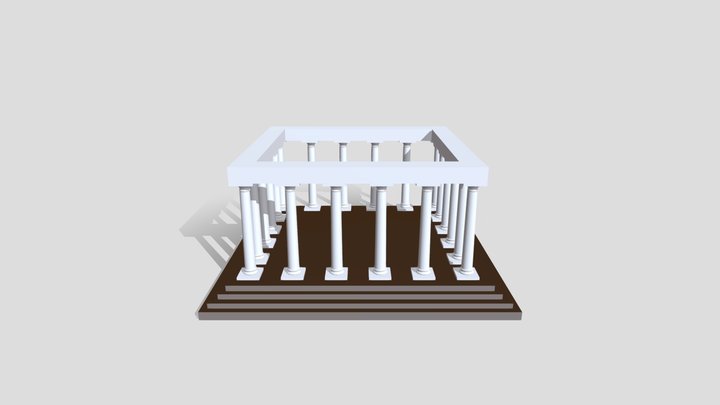 TempleAphaia 3D Model
