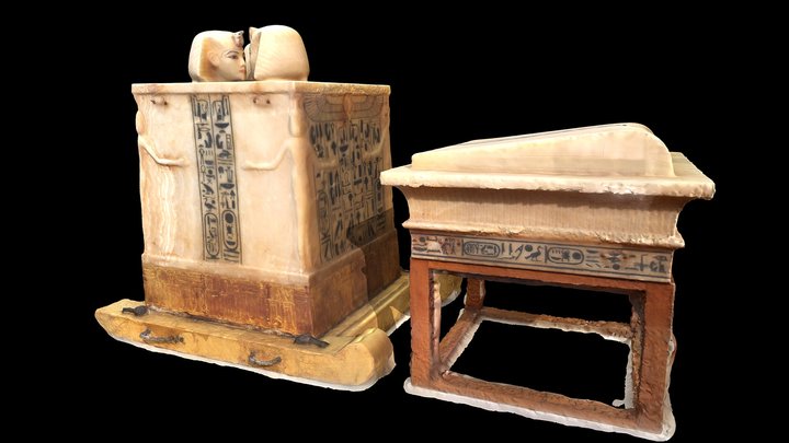 Canopic Chest of Tutankhamen – Modello 3D gratuito STL