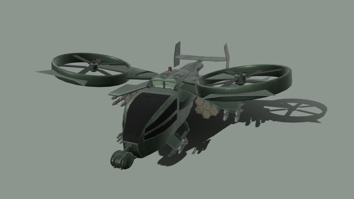 AT-99 Scorpion 3D Model